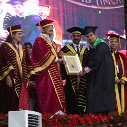 9th Convocation Gold Medalist and PHD
