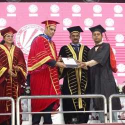 10th Convocation Gold Medalist and PHD